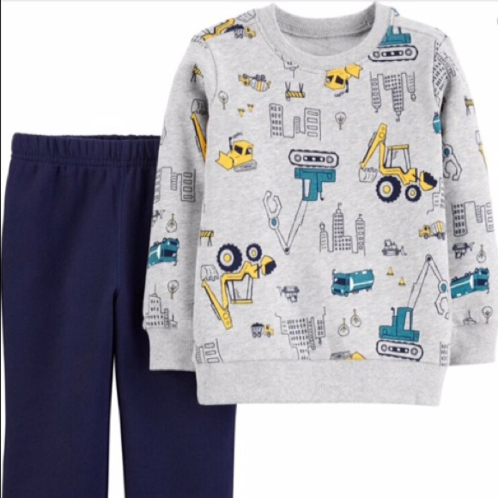 2Pc Sweatshirt & Jogger